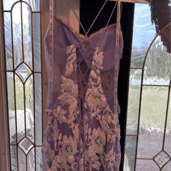 Gippers Light Purple Prom Dress - Picture 3 of 6